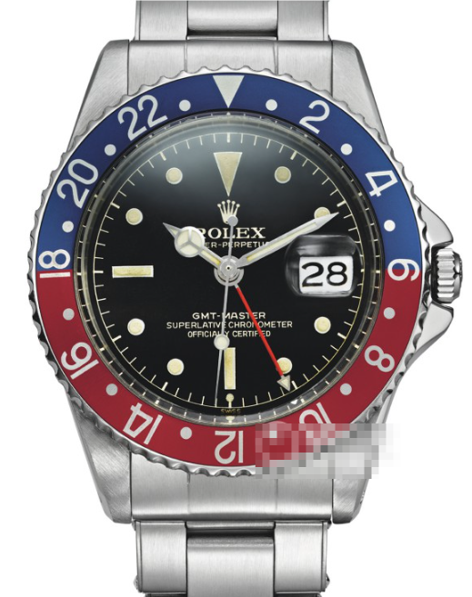 ロレックスコピー時計GMT-Master II、黄金の bezel が紡ぐ二つの時
